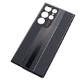 thumbnail image 4 of Funda de silicona de cuero Nikou a prueba de golpes para Samsung Galaxy S23 Ultra, 4 of 15