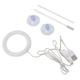 thumbnail image 2 of Mosiee Dimmable Indoor Plants Ring Lamp Full Spectrum Led Grow Light For Plant Growth, 2 of 9