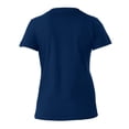 thumbnail image 2 of Playera Fruit Of The Loom para Mujer, Cuello V Manga Corta Azul Marino Talla  M, 2 of 4