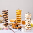 thumbnail image 4 of Expositor de rosquillas HENABLE con forma de torre de acrílico para mesa de postres, 4 of 6