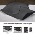 thumbnail image 3 of SGI Bedding 1000 TC Egyptian Cotton Bed Pillowcases Set King Size Pillow cases 1000 Count covers for King Size - Soft, Durable Sheets Cotton Sheets in 1000 TC Dark Gray, 3 of 6