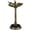 Bronze 544, variant on Vintage Style Bird Bath with Pedestal Planter Base, 28 Antique Bronze Birdbath for Garden, Lightweight Polypropylene Bird Feeder Bowl for Small Outdoor Spaces