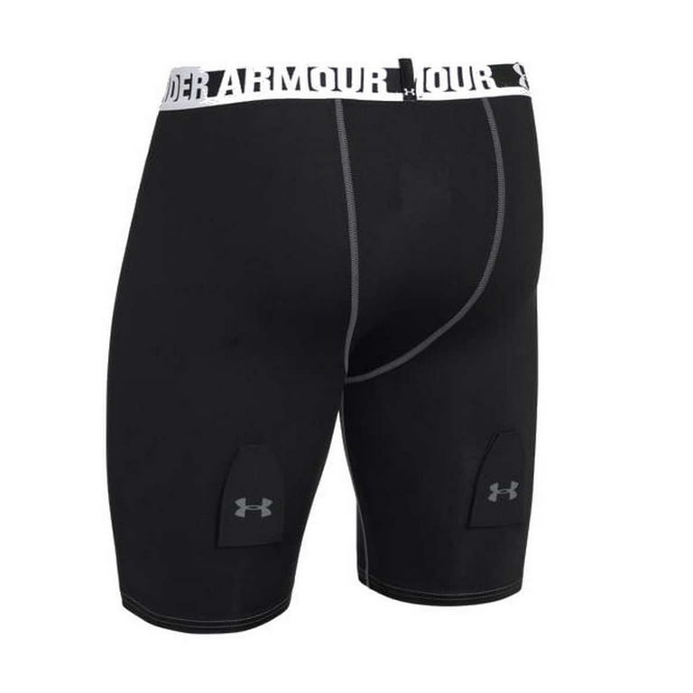 Under Armour UA Men's Hockey Compression Short with Cup 1239039 (Black, M)
