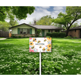 thumbnail image 3 of Eveokoki Pardon Our Weeds We're Feeding The Bees Retro Aluminum Sign With Stake Decoration Painting Sign For Home Garden Yard Lawn Farm Garden Garage Outdoor Decor 8X12Inch, 3 of 6