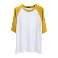 thumbnail image 4 of RMGVDSD T Shirts Women Tops Women's Short Sleeve T Shirt Round Neck Tee Top Basic Loose Fit Trendy Shirt Casual Wear Trendy Clothes Tops, 4 of 4
