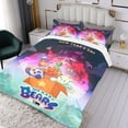thumbnail image 3 of We Bare Bears Conjunto de sábanas temático, trío de piezas, cómodo y amigable con la piel, diseño único, regalo de decoración para el hogar para familiares, amigos y fans,140X210cm, 3 of 6
