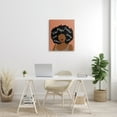 thumbnail image 2 of Stupell Indtries Fierce Proud Beautiful Strong Sentiments Female Hair Portrait,24 x 30,Design by JJ Design Hoe LLC, 2 of 6