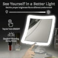 thumbnail image 2 of 20x Magnifying Mirror With Led Light, Upgraded Lighted Makeup Mirror With Magnification 26-27s, 2 of 3