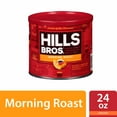 thumbnail image 2 of (2 pack) Hills Bros. Morning Roast Ground Coffee, Light Roast, 24 oz. Can, 2 of 11