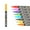A, variant on Btomtd Metallic Fluorescent Markers Set 3ml Smooths Writing Ink Highlighter Pens 3ml for Students and Office, B