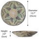 thumbnail image 4 of Cesta tejida R, Boho R para, cesta colgante, 4 of 4