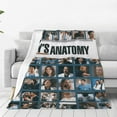 thumbnail image 3 of Greys Anatomy Blanket Soft Cozy Fleece Plush Throw Blanket All Season Ultra Warm Lightweight Cartoon Blanket Gifts for Girls Boys Women Men, 3 of 8