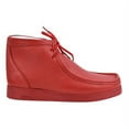 thumbnail image 5 of HAMARA JOE Men's Genuine Leather High Top Moc Toe Desert Chukka Male Casual Boots, Red, 10.5, 5 of 7