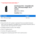 thumbnail image 2 of A/C Receiver Drier - Compatible with 1990 - 1993 Acura Integra 1.8L 4-Cylinder 1991 1992, 2 of 2