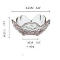 thumbnail image 4 of Clearance Under 2$, Kaireo Household Cherry Blossom Dish, Mini Prep Bowls Serving Bowls Glass Ingredient Bowl for Kitchen Prep, Dessert, Dips, Candy Dishes, Meal Prep Bowls, Dishwasher Safe, 4 of 6