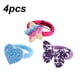 thumbnail image 2 of 12 lazos para el pelo para niñas, linda banda de goma sin costuras brillante para niños, soportes para cola de caballo para niños pequeños, 2 of 6