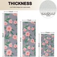 thumbnail image 4 of Pioneer Flower Floral Print Pattern Kitchen Rugs Sets Of 3,Kitchen Runner Rugs Non Skid Washable,Decorative Kitchen Floor Mats for Kitchen,Sink,Laundry,17"x30"+ 17"x47" + 17"x59", 4 of 6