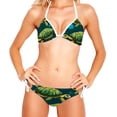 thumbnail image 2 of Turtle Seamless Detachable Sponge Adjustable Strap Bikini Set Two-Pack, Beach & Pool Scenes, Bikinis Swim Suits, 2 of 6