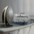 thumbnail image 2 of Panasonic NI-W810CS Multi-Directional Steam/Dry Iron with Ceramic Soleplate, MEDIUM, Black, 2 of 7
