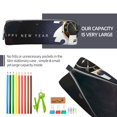 thumbnail image 5 of Honeii 2025 Happy New Year 2 Pattern Pencil Case, Pencil Pouch, Pencil Case Small, Pencil Pouch Aesthetic, PVC Pencil Pouch, Pencil Bag, Makeup Pouch, 5 of 7
