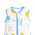 thumbnail image 4 of Xdegoge Baby Sleep Sack Wearable Blanket for Boys and Girls Lightweight Cotton Sleeveless Infant Sleeping Bag Breathable Summer Nursery Sleepwear, 4 of 5