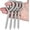 Silver, variant on BRIARY - 4 Pack Eye Bolts Screw in Hooks for Hanging Tie-Downs,5 Inch Heavy Duty Large Screw in Eye Hooks, Eye Hammock Stand Hooks Screw, Heavy Indoor & Outdoor Uses,Black
