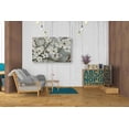 thumbnail image 4 of Epic Graffiti 'Cherry Blossoms I BLUE' by James Wiens, Canvas Wall Art, 26"x40", 4 of 4