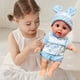 thumbnail image 4 of Muñeca renacida, muñeca de vinilo, compañera infantil, muñeca de simulación, muñeca pijama, muñeca tranquilizadora que trae felicidad a los niños., 4 of 5