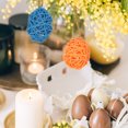 thumbnail image 5 of 8Pcs Oval Rattan Balls Easter Eggs Ornaments for Hanging Decorations, 5 of 6
