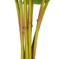 thumbnail image 4 of 32" Plastic Floral Tall Hydrangea Artificial Flower Stem, by DecMode (8 Count), 4 of 9