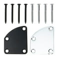 thumbnail image 4 of 2 Ensembles Plaques de Cou pour Guitare avec Vis Planches de Renforcement pour Guitare, 4 of 8
