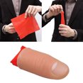 thumbnail image 2 of Lubelski Magic Thumb Tip Trick Rubber Close Up Vanish Appearing Finger Hanky Trick Prop, 2 of 7