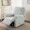 Green, variant on Stain Resistant Stretch Recliner Cover - Non Slip, Artistic Leaf Design, Fits Lazy Boy & Most Recliners