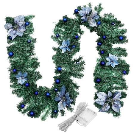 

DiMaddie 1pc Rattan Flower Decor Creative Xmas Light Decor Garden Night Rattan Decor
