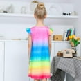 thumbnail image 6 of Girls Nightgowns Unicorn Sleepwear Night Sleep Dress Pajamas Little Kids Toddler Soft Nightgown, 6 of 7