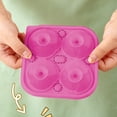 thumbnail image 7 of Flower Shaped Silicone Ice Tray, Household Flexible Ice Cube Mold for Freezer, BPA-Free Reusable Ice Tray for Drinks, Pretty Flower Ice Maker, 7 of 7