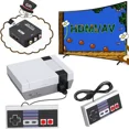 thumbnail image 1 of Classic Mini Retro Game Console HDMI/AV Output, Preloaded Old School System, AV To HDMI Converter, 2 Controllers, Plug And Play, Retro Video Entertainment System AV / HDMI USNoSize Gao Jinjia unisex, 1 of 2