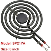 MOTMAX 8" Electric Stove Burner Element SP21YA Replacement for GE & Kenmore & Hotpoint & Roper Electric Range Stove, WB30X253