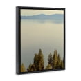 thumbnail image 3 of Stupell Industries Pure Bliss Lake View Landscape & Nature Photography Black Floater Framed Canvas Art Print Wall Art, 17 x 21, 3 of 9