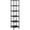 Black-11.8"L x 11.8"W x 55.7"H, variant on 6-tier Corner Shelf  Square Rack Display Tall Storage Plant Stand Bookcase For Small Spaces Living Room Home Office Kitchen Black Bk55cj01