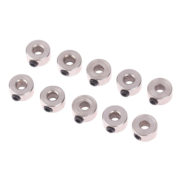 10 piezas de topes para tren de aterrizaje de aviones RC, collares para ruedas de modelos de aviones prácticos Agujero interior de 31 mm