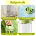 thumbnail image 6 of Ice Cube Bottle, 3 In 1 Leakproof Frozen Cup with Straw, Detachable Ice Tray for Home and Outdoor Use, 6 of 9