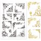 thumbnail image 1 of Sellos transparentes de Iron Orchid Corner: Lirio de los valles, sello de silicona transparente para decoración de tarjetas y scrapbooking., 1 of 9