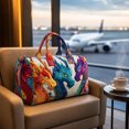 thumbnail image 6 of Deeceymbur Fashion Printed Travel Duffle Bag Yoga Tote All Purpose Handbag for Gym Workout Short Trips Daily Use, 6 of 6