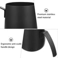 thumbnail image 3 of Cafetière à Main en Acier Inoxydable Noir pour Cuisine Lot de 1, 3 of 8