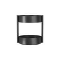 thumbnail image 2 of Rotating Spice Rack Organizer, 2 Tier 360° Turntable Storage, Kitchen Counter and Dining Table Spice Rack, Carbon Steel Lazy Susan Tray, Space-Saving Condiment Organizer for Kitchen, 2 of 8