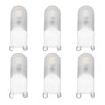 thumbnail image 4 of Ampoule LED, 6 Pcs Ampoules LED G9 Lustre Base Ampoules Fonctionnalité Polyvalente, 4 of 8