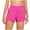 Hot Pink, variant on CFLVAEK Summer Workout Shorts for Women with Liner Zipper Pockets Comfy High Waisted Running Shorts Loose Solid Color Shorts for Gym Athletic Black L