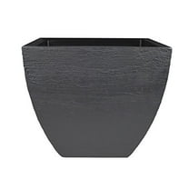 Tusco Modern Square Planter, 16-Inch
