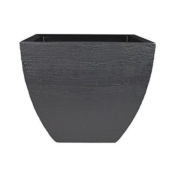 Tusco Modern Square Planter, 16-Inch